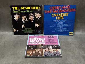 British Rock Invasion vinyl records, including Eric Burdon and the Animals - 4
