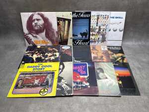 15 Australian vinyl records, including Australian Crawl