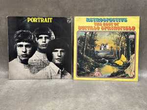 Six '60s Pop vinyl records, including 'Woodstock' - 4