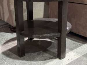 Art Deco round occasional table - 3