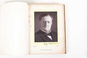 Two antique volumes of 'Our Conservative and Unionist Statesmen', c. 1905 - 3