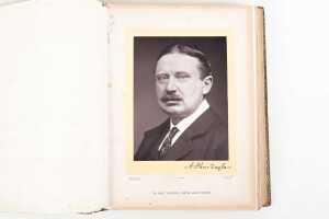 Two antique volumes of 'Our Conservative and Unionist Statesmen', c. 1905 - 5