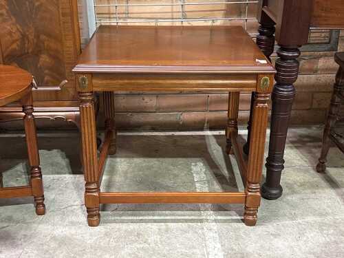Antique mahogany side table