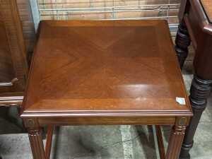 Antique mahogany side table - 2