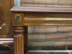 Antique mahogany side table - 3