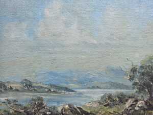 Judy Barnard (1932-), landscapes (2). Pair of oil paintings on board - 2