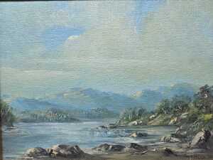 Judy Barnard (1932-), landscapes (2). Pair of oil paintings on board - 4