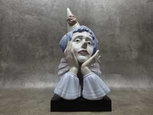 Lladro porcelain clown bust - 2
