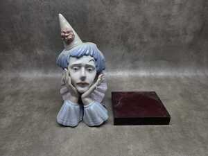 Lladro porcelain clown bust - 6