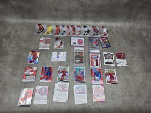 Group of soccer collector cards, including graded