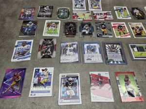 Group of NFL football collector cards, including autographs - 2
