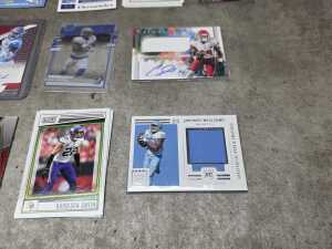 Group of NFL football collector cards, including autographs - 6