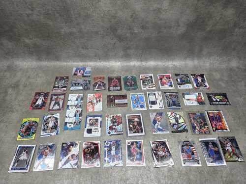Group of Basketball cards including Autographs