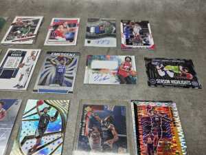 Group of Basketball cards including Autographs - 7