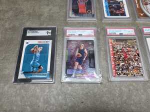 Group of NBA basketball cards including Michael Jordan - 2