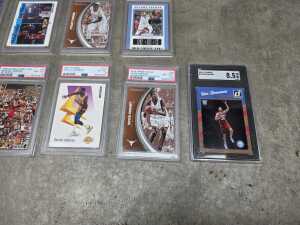 Group of NBA basketball cards including Michael Jordan - 3