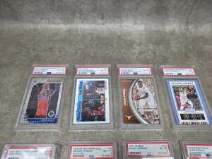 Group of NBA basketball cards including Michael Jordan - 4