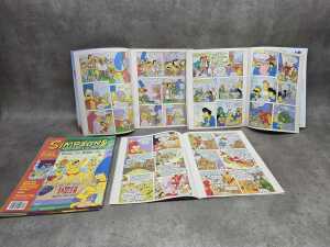Seven Simpsons Comics from 1998 - 3