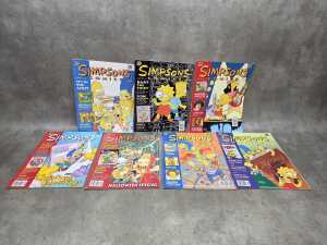 Seven Simpsons Comics from 1997