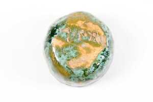 Australian green drip glazed terracotta vase - 4