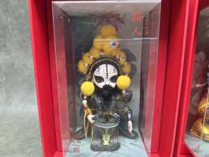 Pair of Beijing Juanren Chinese silk dolls - 2