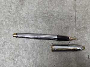 Five ballpoint pens, including Cross - 2