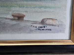 Two watercolour paintings on paper of Melbourne scenes - 4