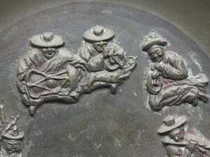 1956 Melbourne Olympic brass plaque - 2