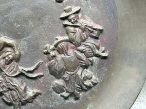 1956 Melbourne Olympic brass plaque - 3