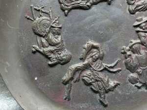 1956 Melbourne Olympic brass plaque - 4