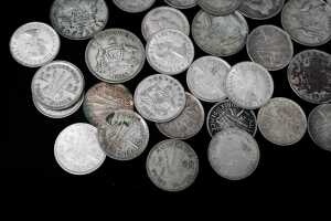 Group of pre-decimal Australian silver coins - 2
