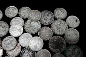 Group of pre-decimal Australian silver coins - 3