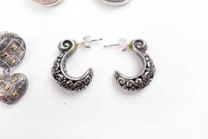 A collection of jewellery in sterling silver - 3