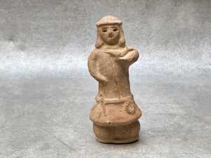 Four Asian terracotta figures - 4