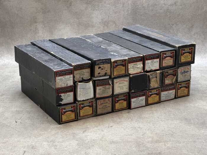 Pianola rolls, including Broadway and Mastertouch