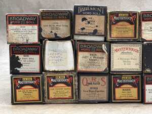 Pianola rolls, including Broadway and Mastertouch - 2