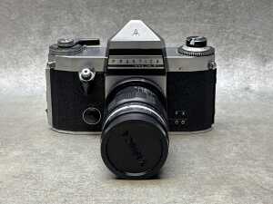 Four film cameras including Canon - 3