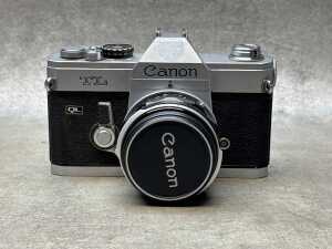 Four film cameras including Canon - 4