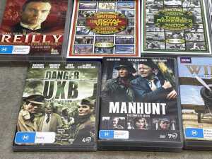 DVD TV box sets, including The Forsyte Saga - 4