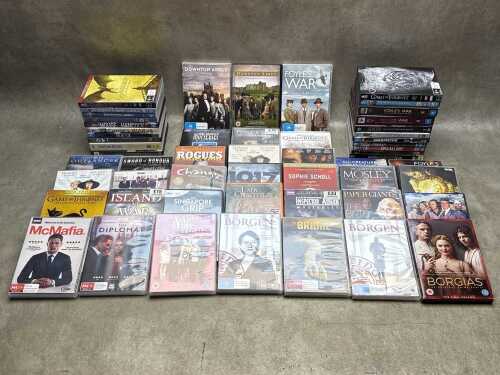 DVD TV shows, including Mrs Bradley Mysteries