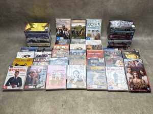 DVD TV shows, including Mrs Bradley Mysteries
