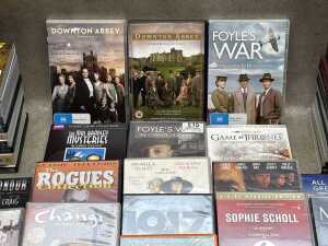 DVD TV shows, including Mrs Bradley Mysteries - 4