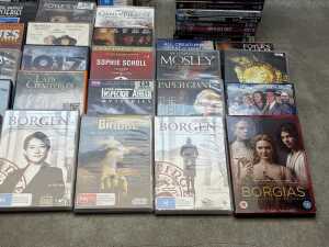 DVD TV shows, including Mrs Bradley Mysteries - 6