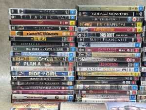 DVDs, including Australian and British TV shows, including Gladiator II - 2