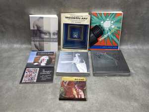Mostly Modernist art books including Surrealism