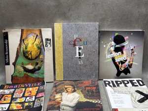 Illustration and design books, including Lemon Poppy Seed - 2
