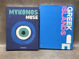 Photography and style books, including Mykonos Muse - 2