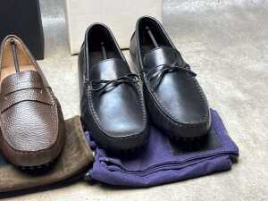 Four NEW pairs of Nappa Tori Australia leather men's shoes, size UK 11 - 2