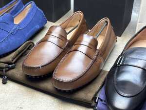 Four NEW pairs of Nappa Tori Australia leather men's shoes, size UK 11 - 3