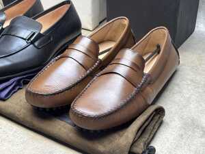 Four NEW pairs of Nappa Tori Australia leather men's shoes, size UK 11 - 2